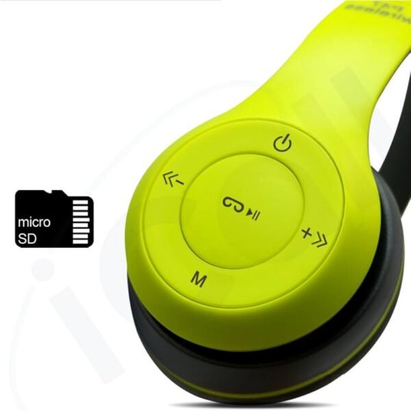 iCall P47 Wired & Wireless Bluetooth Headphone