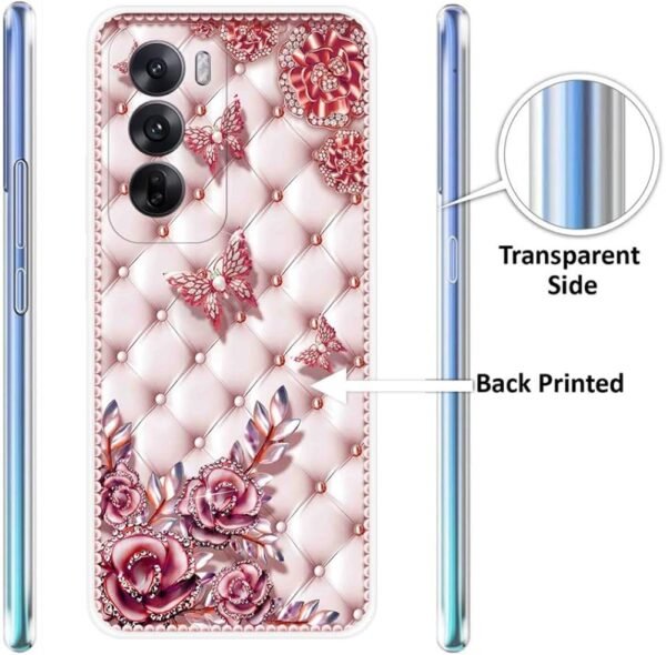 Oppo Reno 12 5G Mobile Back Cover Back Case for Oppo Reno 12 5G Mobile Phone
