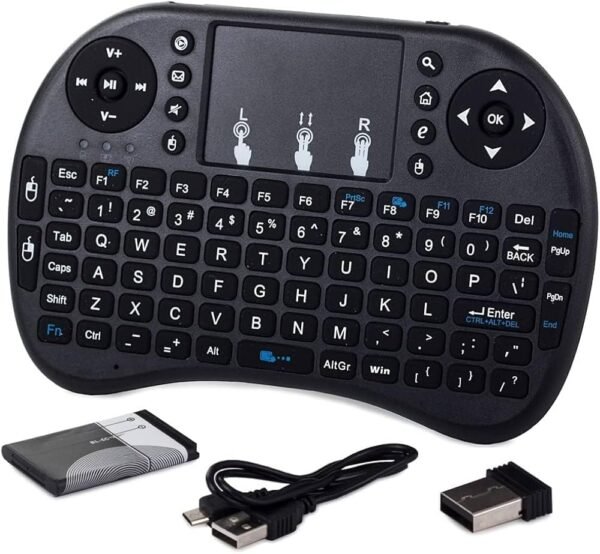 Mini 2.4Ghz Wireless Touchpad Keyboard with 360 Degree Flip