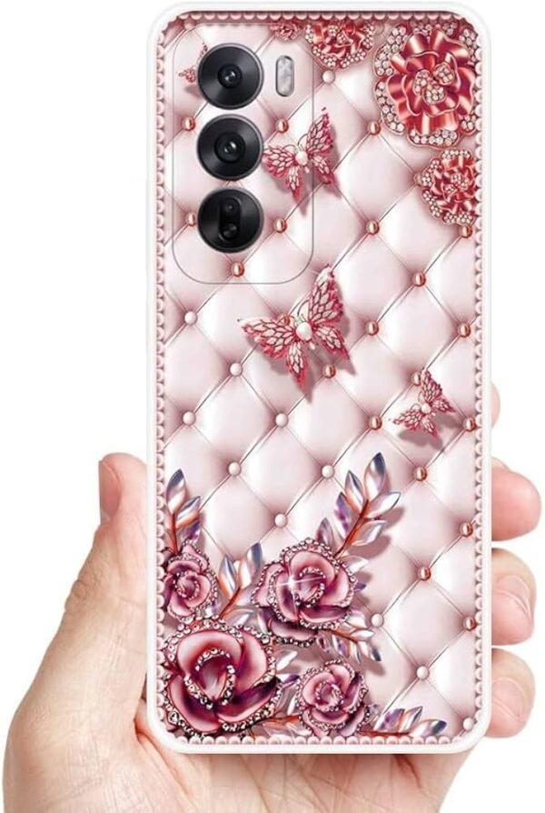Oppo Reno 12 5G Mobile Back Cover Back Case for Oppo Reno 12 5G Mobile Phone