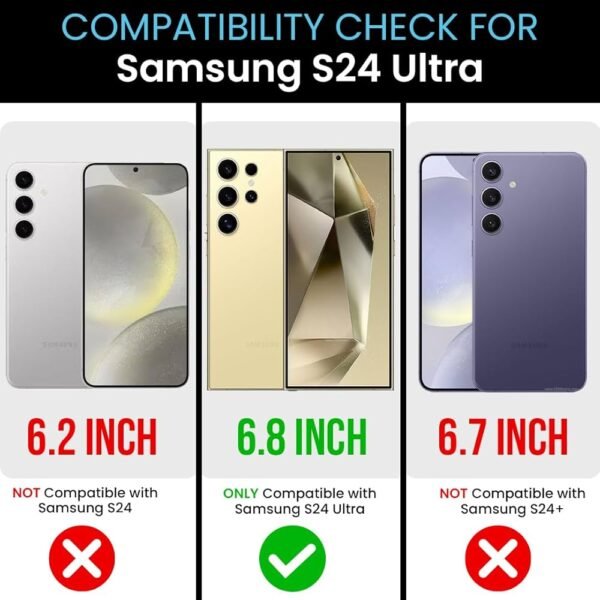 Back Cover Case for Samsung Galaxy S24 Ultra