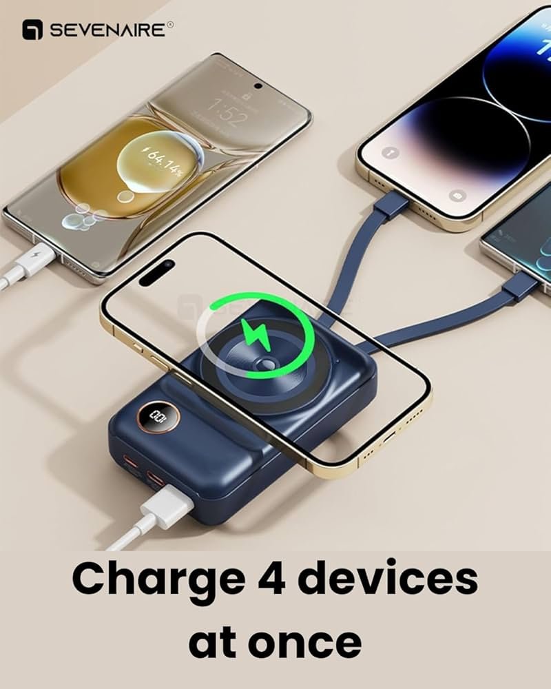 Magnetic Wireless Power Bank 20000mAh