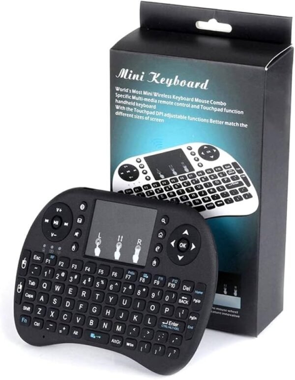 Mini 2.4Ghz Wireless Touchpad Keyboard with 360 Degree Flip