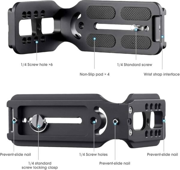 HOT-L Type Quick Release Vertical Plat 1-4 Horizontal Universal Plat