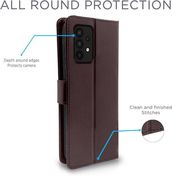 Samsung Galaxy A32 Flip Case Leather Finish