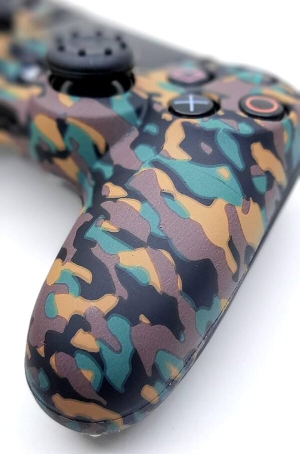 Silicone Design Army Soft Protective Skin Case Cover for PS4 Controller