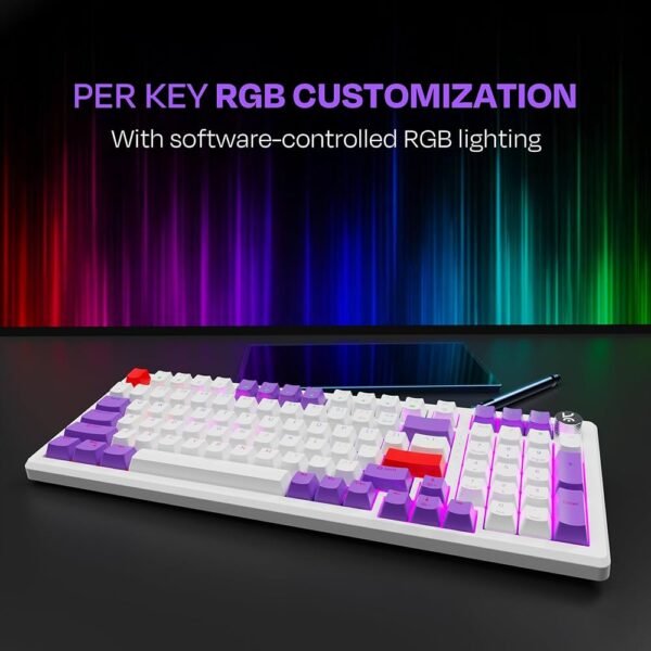 Wired Full Size RGB Backlight Gaming Mechanical Keyboard