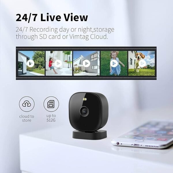 8310 4MP CCTV Camera for Home Outdoor Indoor with WiFi Color Night Vision 2.5K