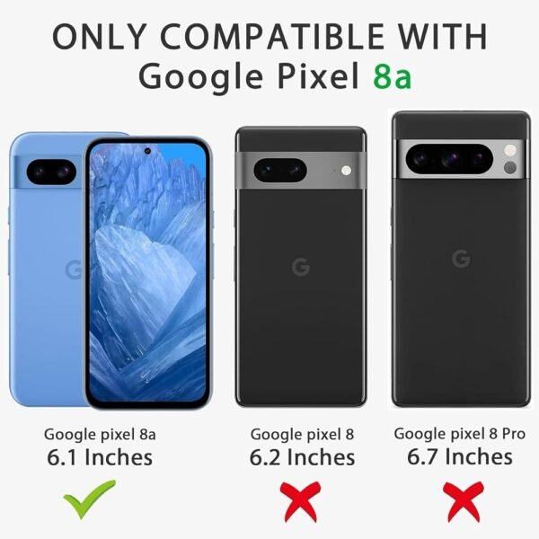 Back Cover Case Only for Google Pixel 8A