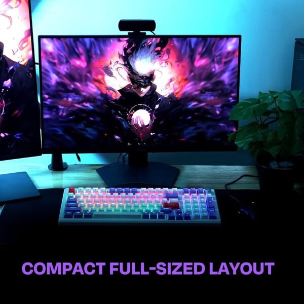 Wired Full Size RGB Backlight Gaming Mechanical Keyboard