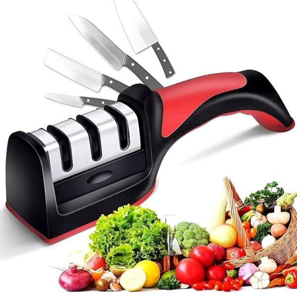 Kitchen Knife Sharpener 3 Stage Kitchen Sharpener for Premium Knives Knife Sharpening