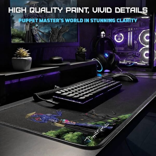 Puppet Master Extended X85 Mouse Pad-Deskpad with Micro-Textured Speed Surface