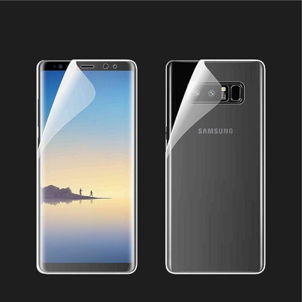 Samsung Galaxy Note8 Flexible 360° Buff Guard Front+Back Crystal Clear Full Body Screen Guard