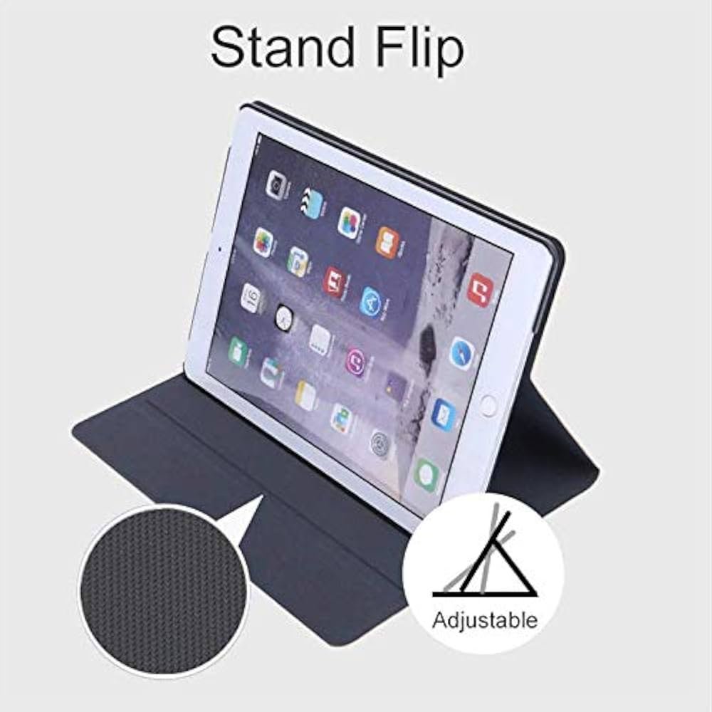 Case for 10.2" iPad 9th, 8th & 7th Generation (2019–2021) | Flip Cover Silicone Case – Dazzling Paris