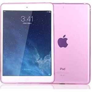 Silicone Soft TPU Back Cover Case for iPad 9.7 Inch (2017) – Pink