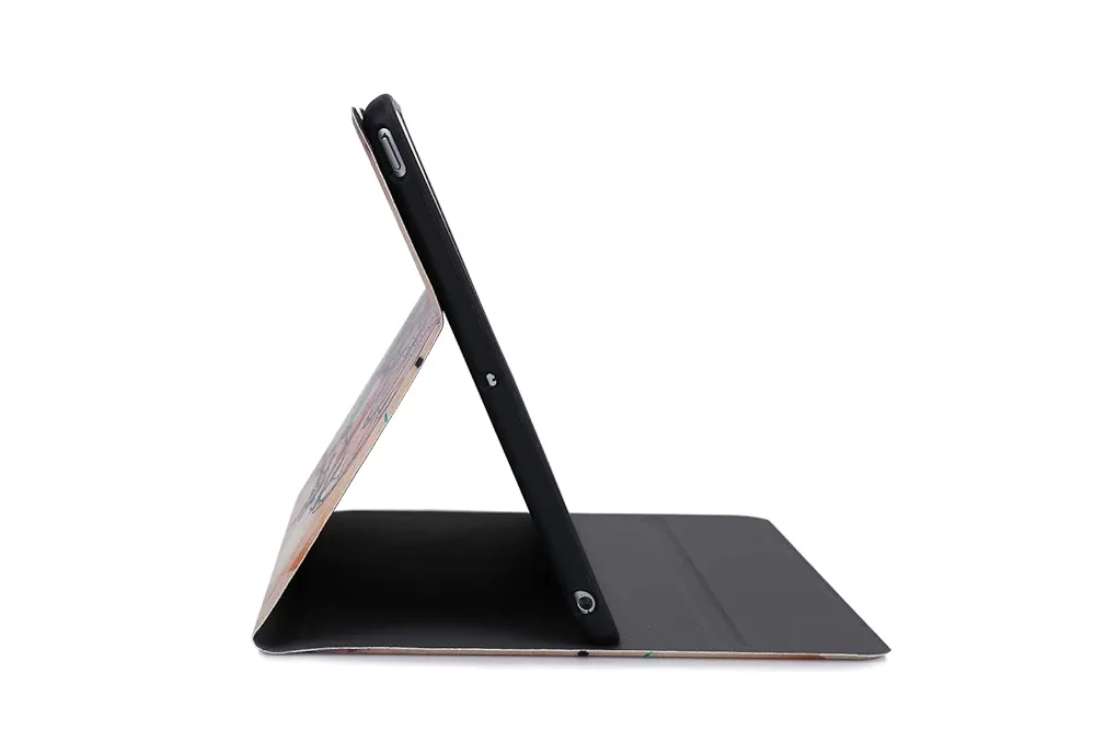 Smart Flip Case Cover for iPad 9.7 Inch (2018/2017, iPad Air 2, iPad Air) – Soft TPU Protective Case