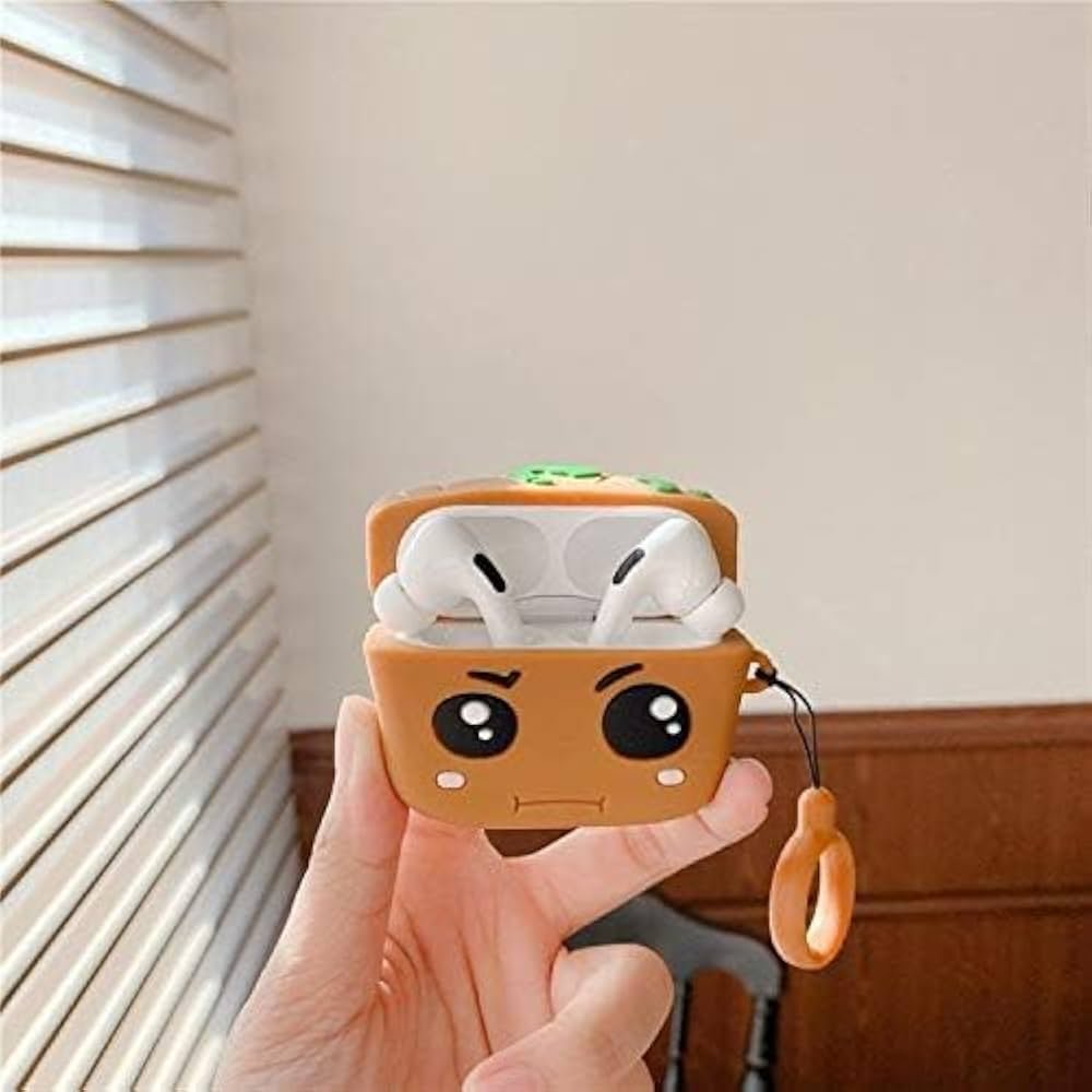 Cute Soft Silicone Pouch Case for AirPods Pro Gen-2 (2022) – 3D Cartoon Animal Character Cover with Keychain, Shockproof & Dustproof Protective Case (Groot)