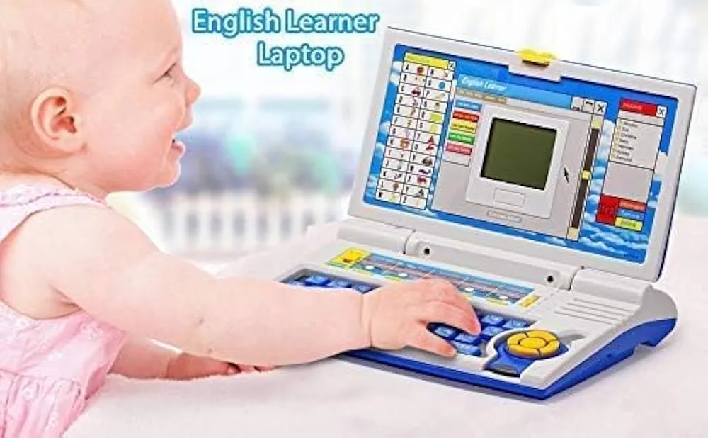 Educational Laptop Computer Toy for Kids – Blue
