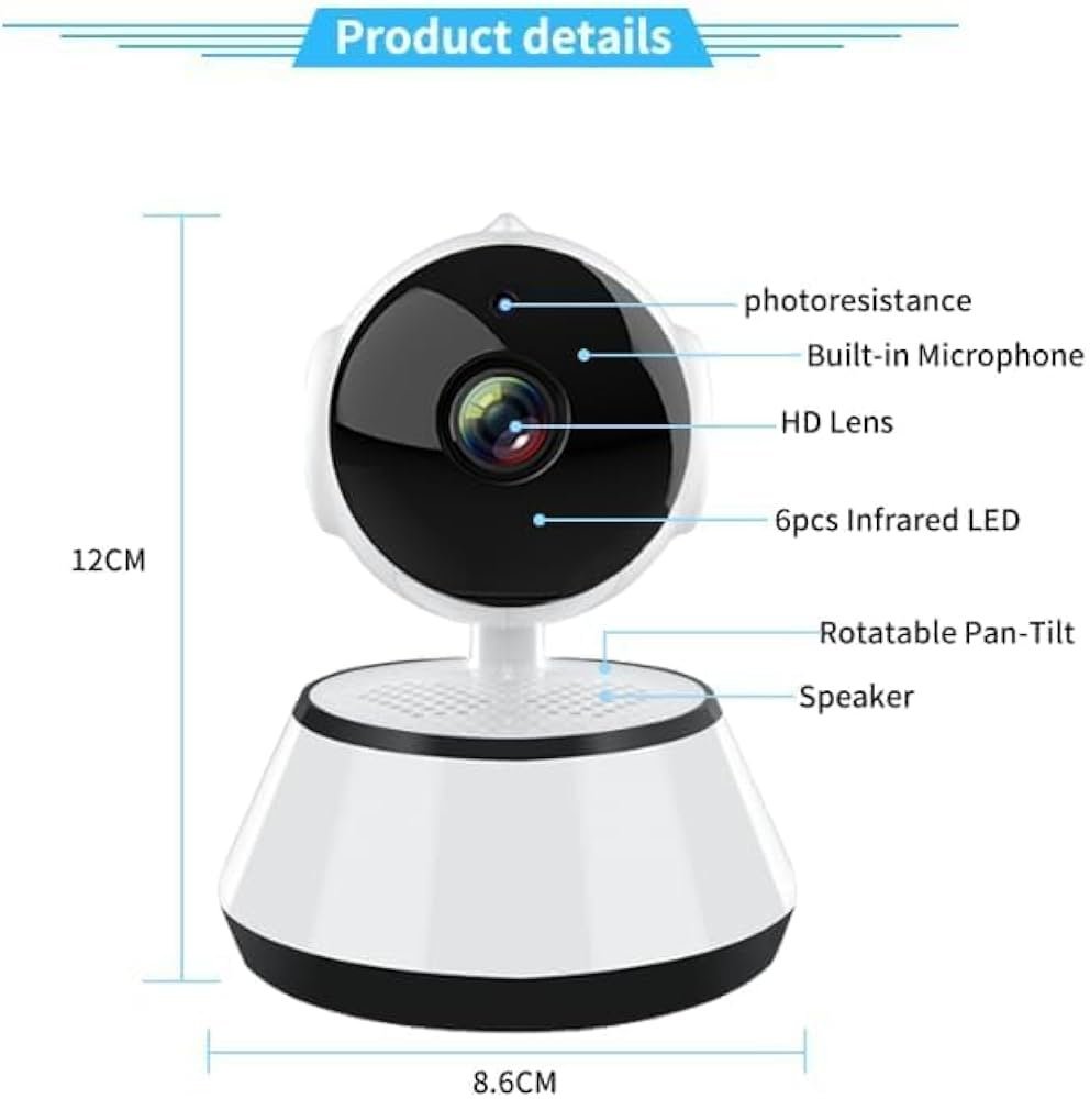 Smart Wireless CCTV Camera _ 1080p Resolution _ Smart Calling