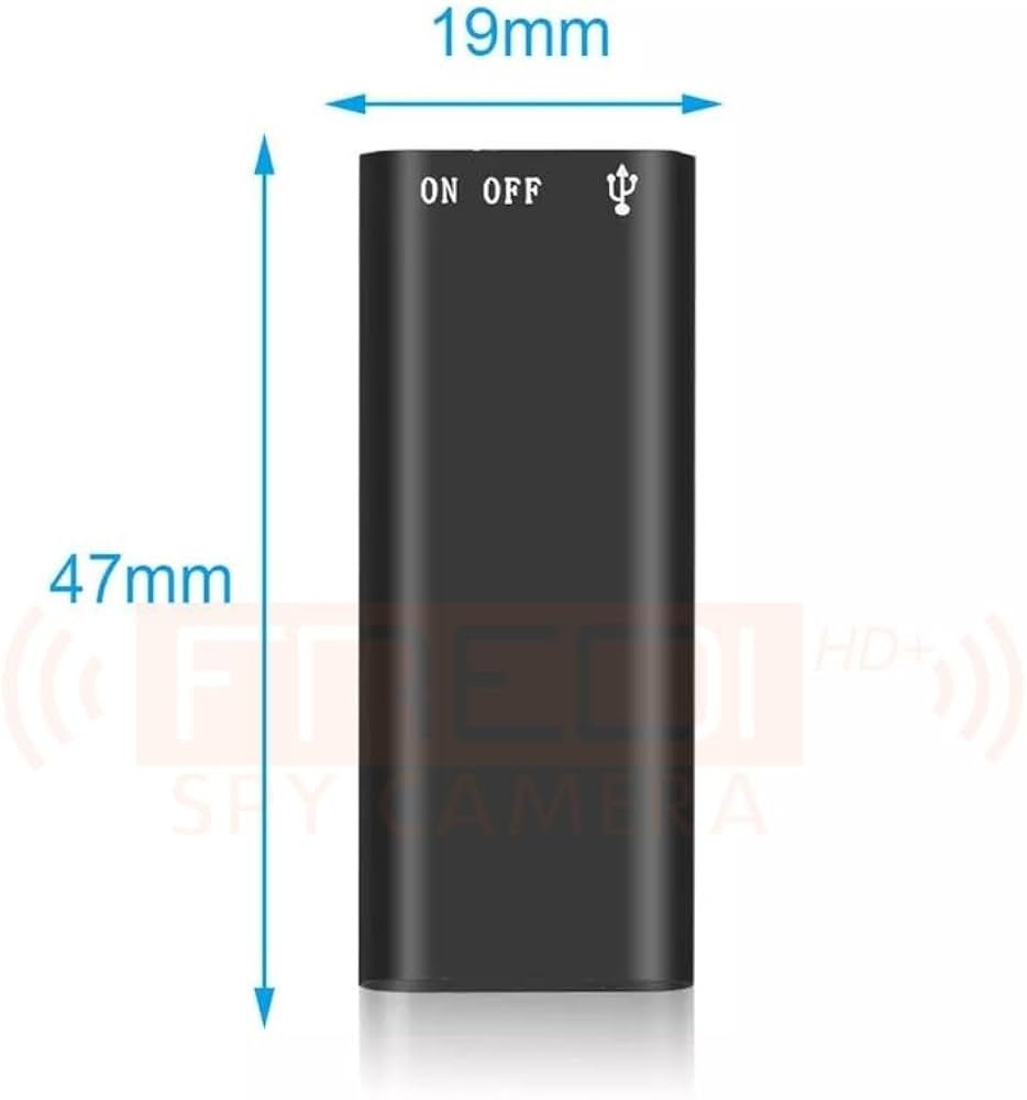 PLUS 8GB Hidden Micro Digital Voice Audio Recorder Device