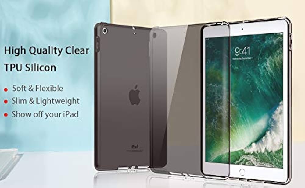 Case for 10.2" iPad 9th, 8th & 7th Generation (2019–2021) | Flip Cover Silicone Case – Dazzling Paris