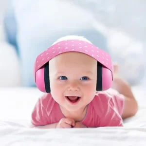 Noise Cancellation Ear Muffs for Kids – Baby & Toddler Ear Protection, 29dB Noise Reduction (Pink)