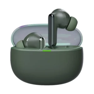 ROAR 360° Deep Bass True Wireless Earbuds | Quad Mic ENC | 42Hrs Playtime | Bluetooth v5.3 | 13mm Drivers | IPX5 Water Resistance | Ergonomic Design (Ashy Green)