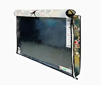 Green 32 Inch LED TV Cover – Waterproof & Dustproof PVC Protector with Zipper