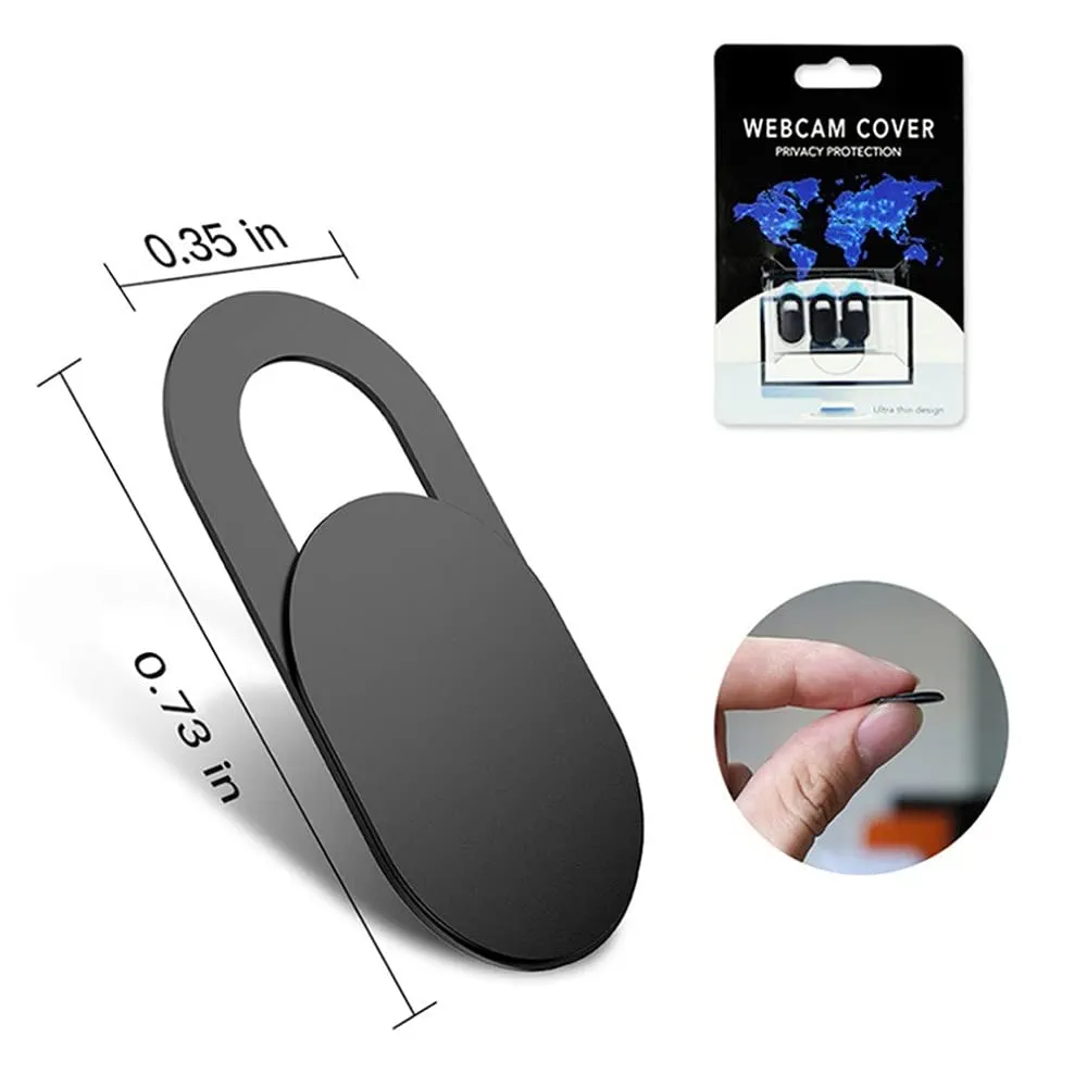 Laptop Camera Cover Webcam Slider – Ultra Thin Privacy Blocker for Laptops, PCs & Tablets (Pack of 6)