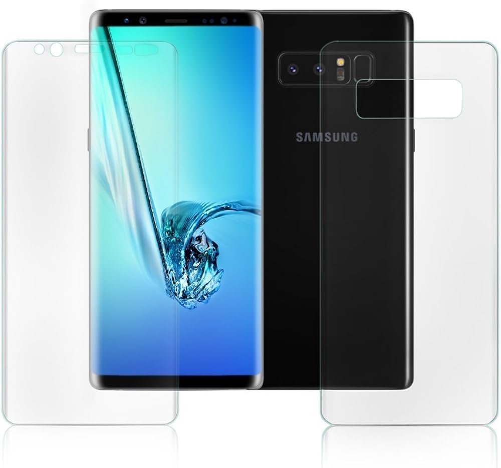 Samsung Galaxy Note8 Flexible 360° Buff Guard Front+Back Crystal Clear Full Body Screen Guard