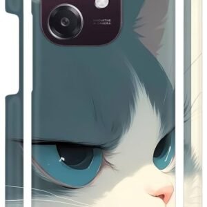 Sad Cat Designer Printed Hard Back Case for Oppo A3 5G / Oppo A3x 5G