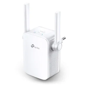 Single Band 300Mbps RJ45 Wireless Range Extender with Dual Antennas | Wi-Fi Booster & Access Point Mode (White)
