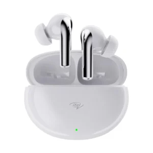 TWS In-Ear Earbuds with ANC (~25dB) | 50H Playtime | AI ENC | 10mm Drivers | Fast Charging | IPX5 | Bluetooth 5.3 Wireless Earphones with Mic (White)