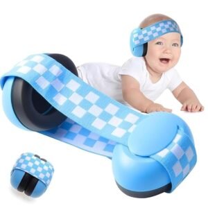 Noise Cancellation Ear Muffs for Kids – Baby & Toddler Ear Protection, 29dB Noise Reduction (Blue)