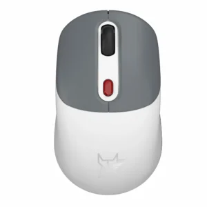 Wireless Optical Mouse, 2400 DPI, 2.4GHz USB Nano Receiver, High-Precision Tracking (Star White)