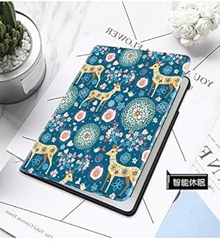 Case for 10.2" iPad 9th, 8th & 7th Generation (2019–2021) | Flip Cover Silicone Case – Deer