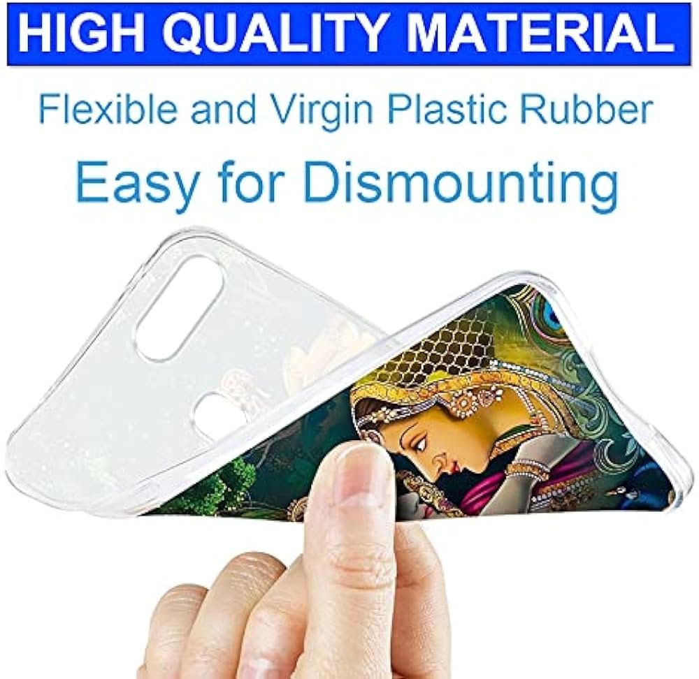 Silicone Designer Printed Back Case Cover for Oppo A7