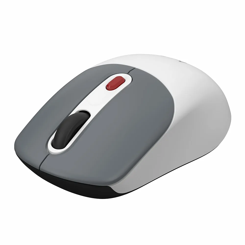 Wireless Optical Mouse, 2400 DPI, 2.4GHz USB Nano Receiver, High-Precision Tracking (Star White)