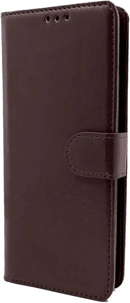 Nokia 6.1 Plus - 6.1+ Flip Case Leather Finish