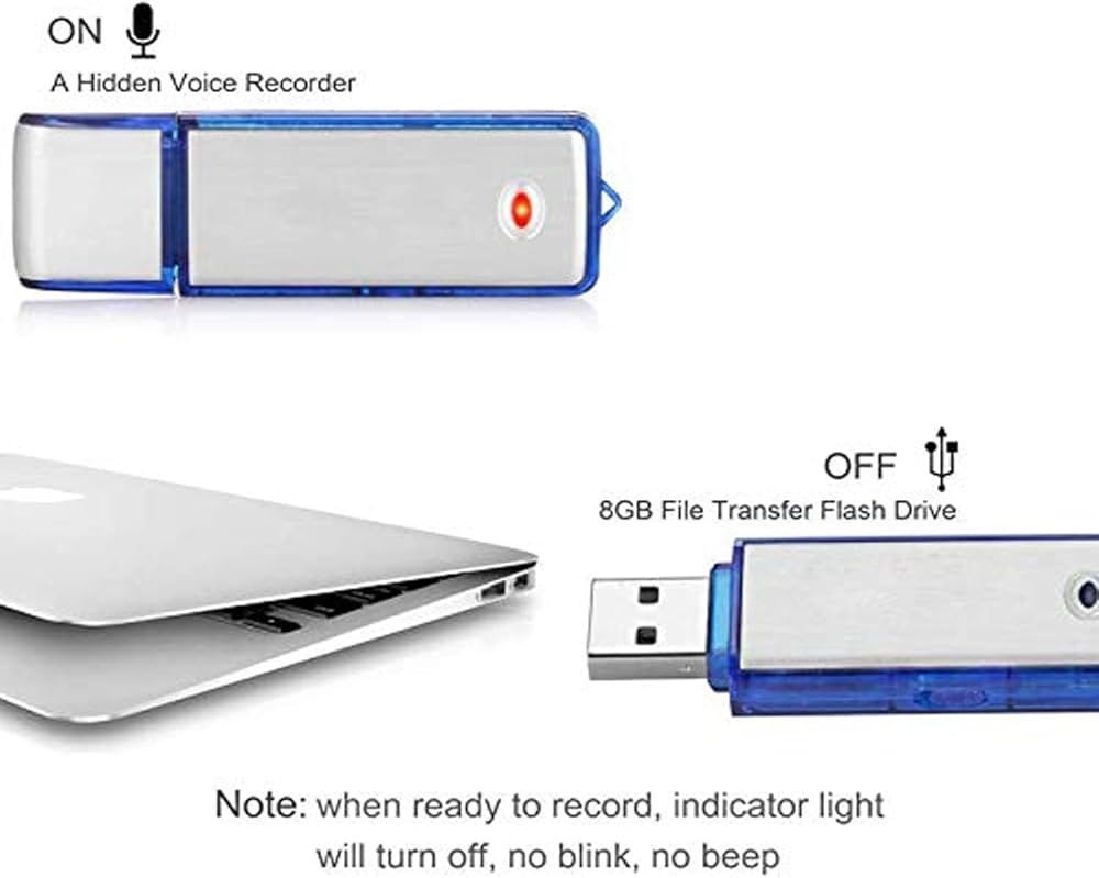 360 High Definition HD USB Voice Recorder