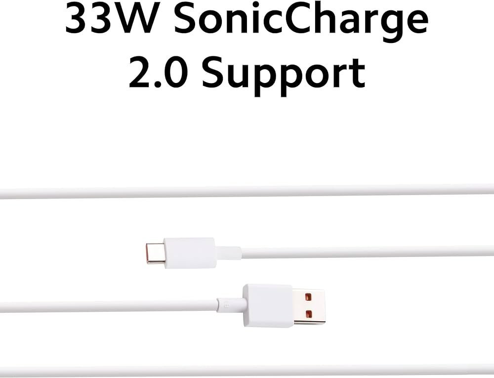 33W Fast Charging Cable USB C Quick Charge 4.0 Soniccharge Cord Compatible withMi