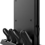 Playstation 4 Slim Console Ps4 Slim 2 In 1 Vertical Stand W