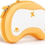 Cute Corgi PS5 Gaming Controller Case-Controller Holder Hard Shell Travel Carrying Case for PS5, PS4, NS Pro, Xbox