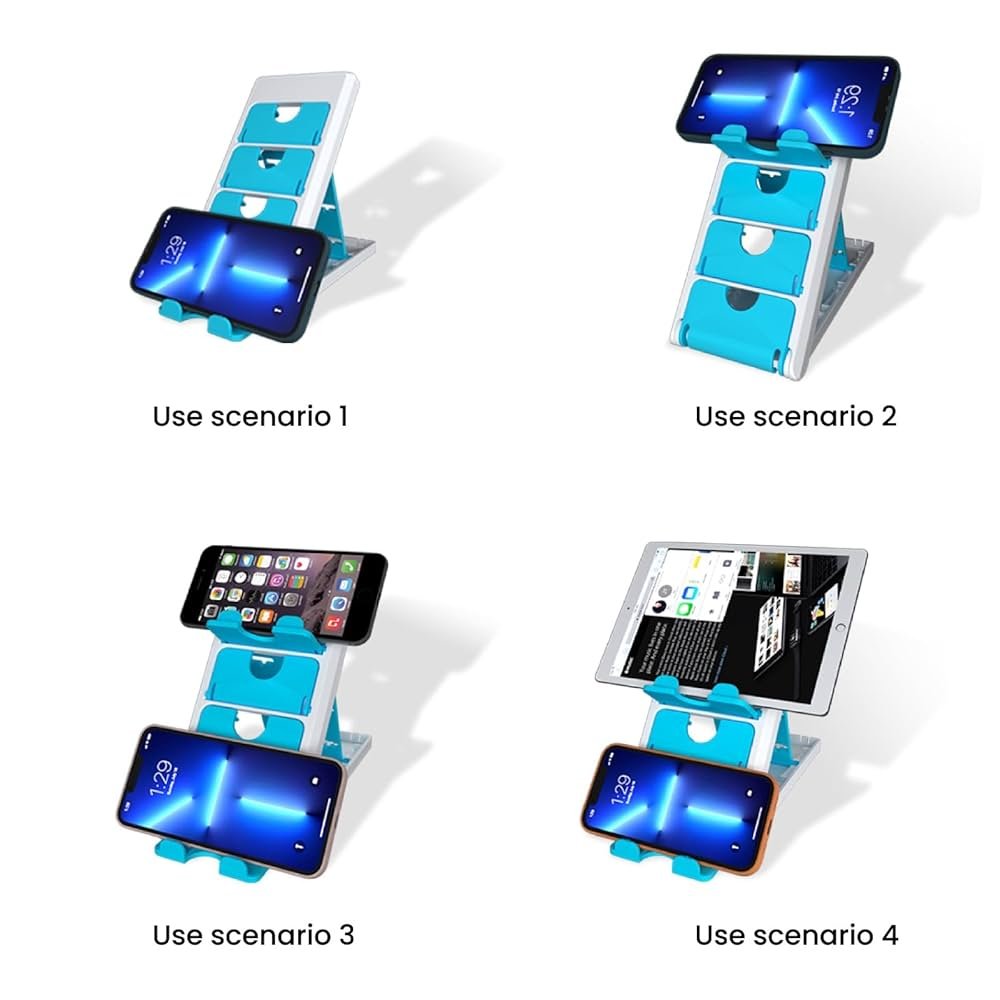 STRIFF Foldable Tabletop Smartphone & Tablet Stand – Sky