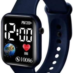 Luminous LED Display Fashionable Watch for Men & Boys