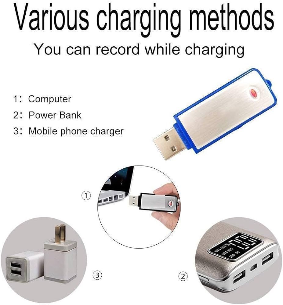 360 High Definition HD USB Voice Recorder