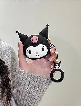 AirPods 4 Case (2024) Koroomi | Soft Silicone TPU Cover with Keychain | Full Protective Cute Case for AirPods 4th Gen (USB-C)