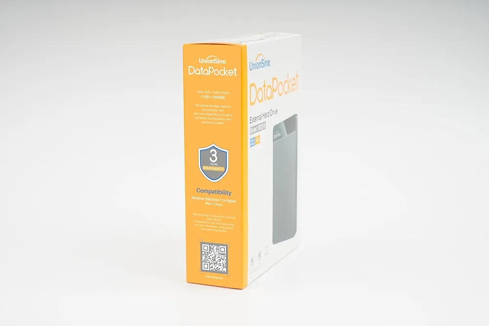 500GB 2.5" Ultra-Slim Portable External Hard Disk