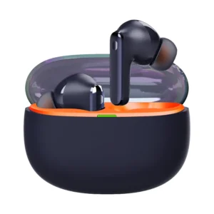 ROAR 360° Deep Bass True Wireless Earbuds | Quad Mic ENC | 42Hrs Playtime | 13mm Drivers | Bluetooth v5.3 | Adaptive Noise Cancellation | IPX5 Water Resistant | Ergonomic Design (Aurora Blue)