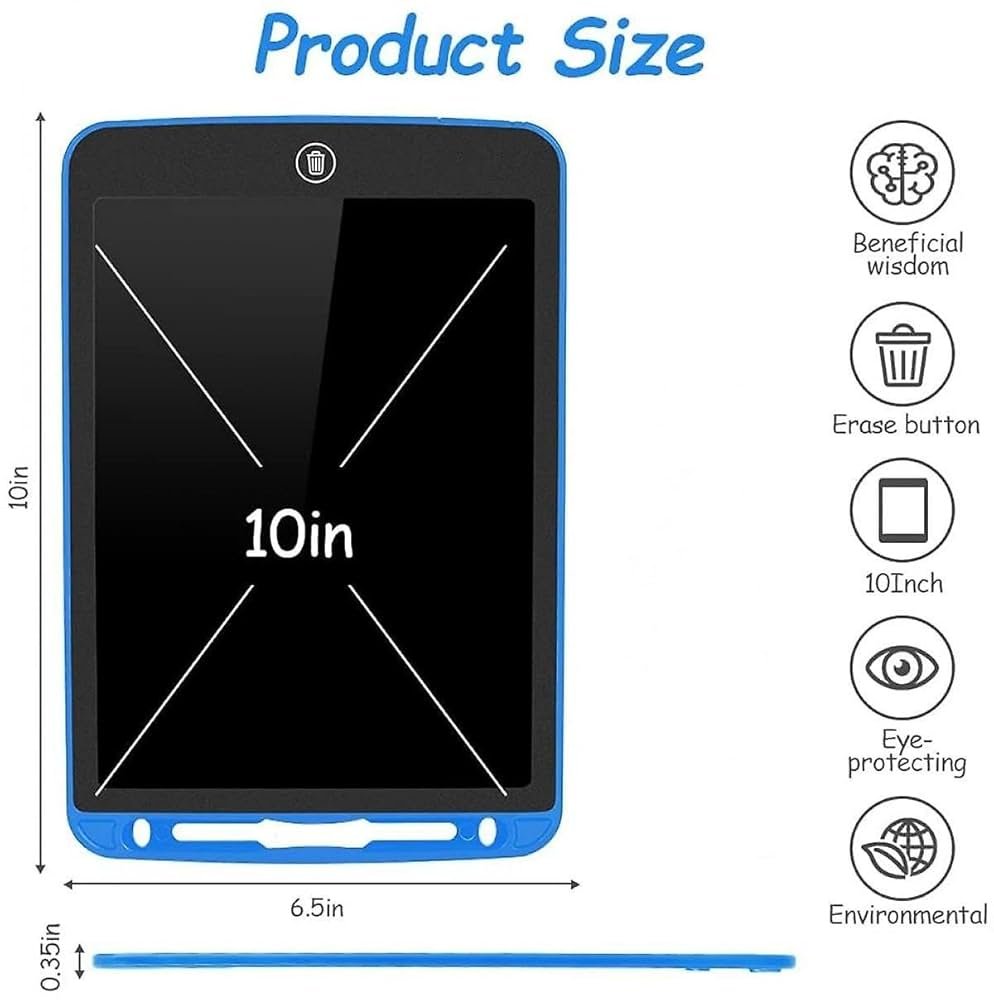 LCD Writing Tablet for Kids Electronic Magic – 10 Inch